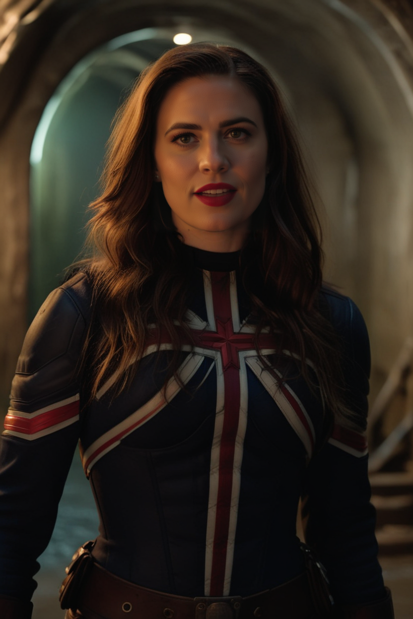 00105-4094134682-cinematic film still captain carter, shield, wearing reviving green quarter cup underbust corset at forgotten underground tunnel.png